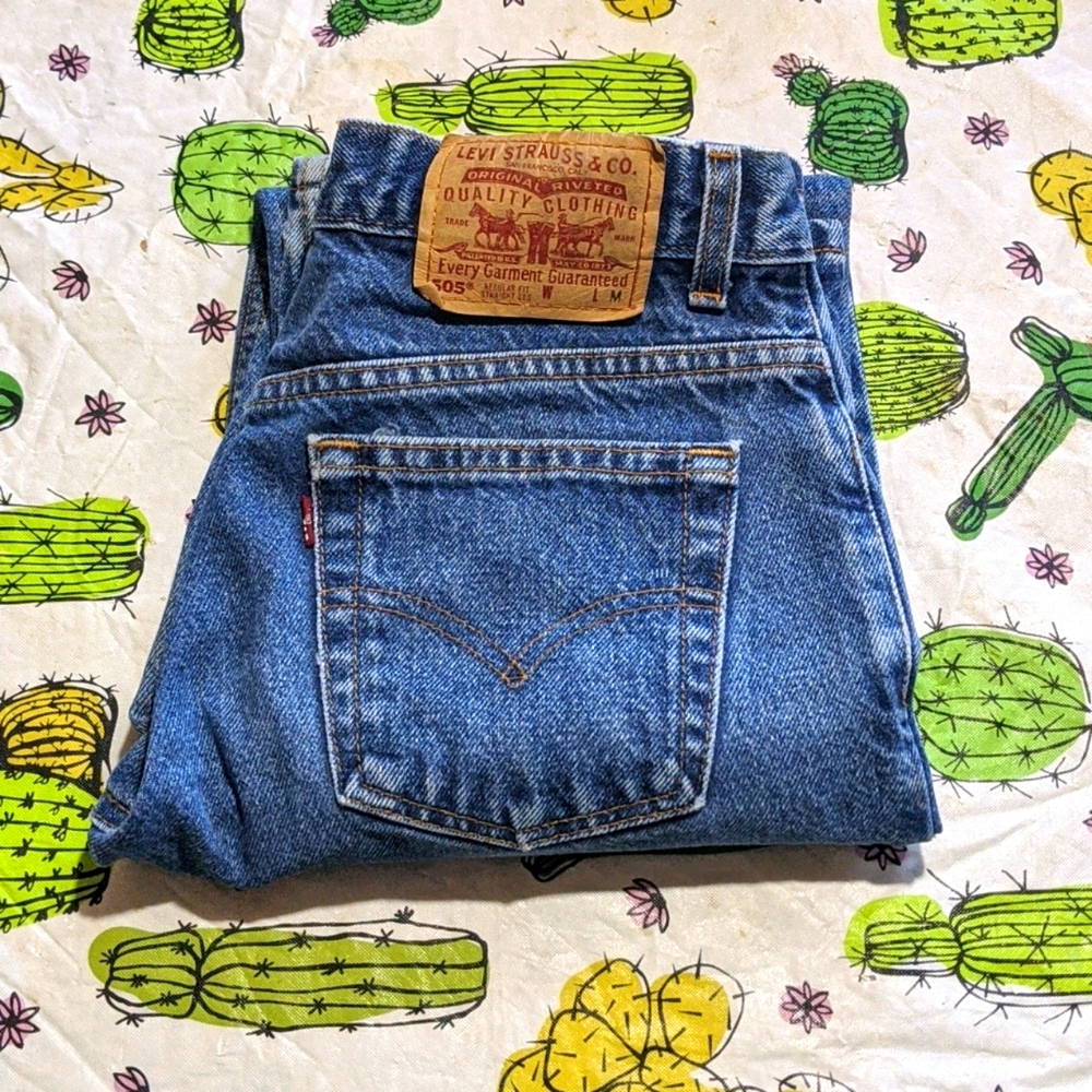 Levi's Straight Leg Mom Jeans